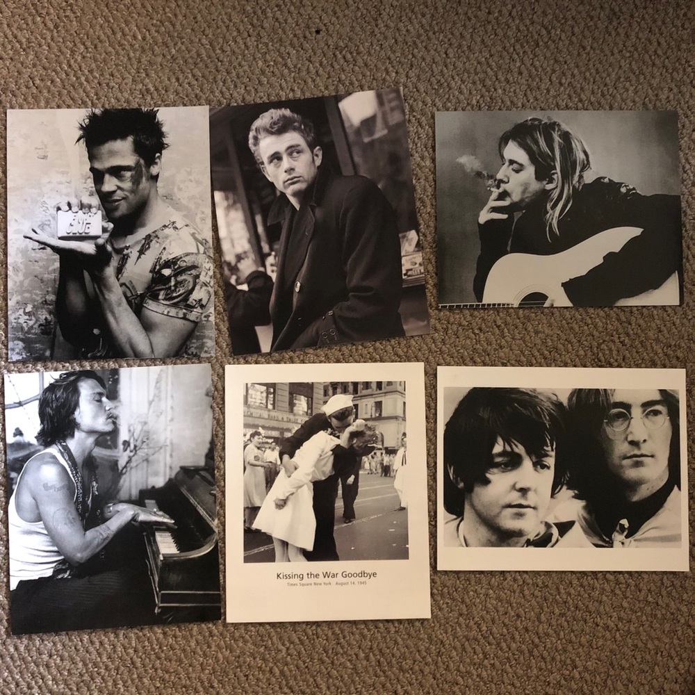 8x10 reprints collection, 6 photos